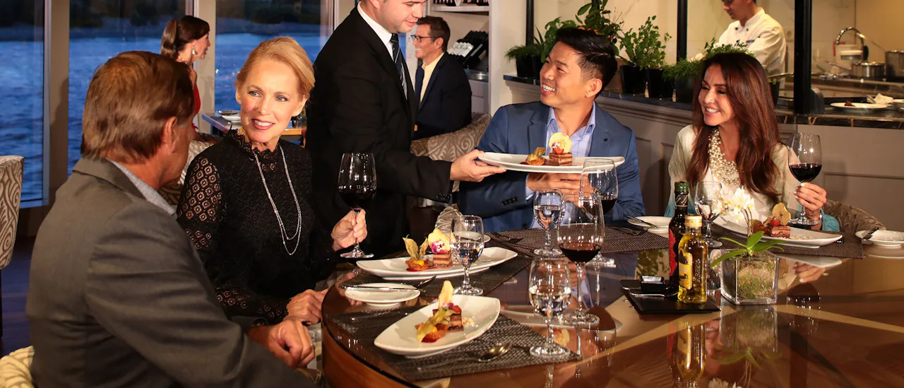 Kockens specialrestaurang med en utsökt avsmakningsmeny