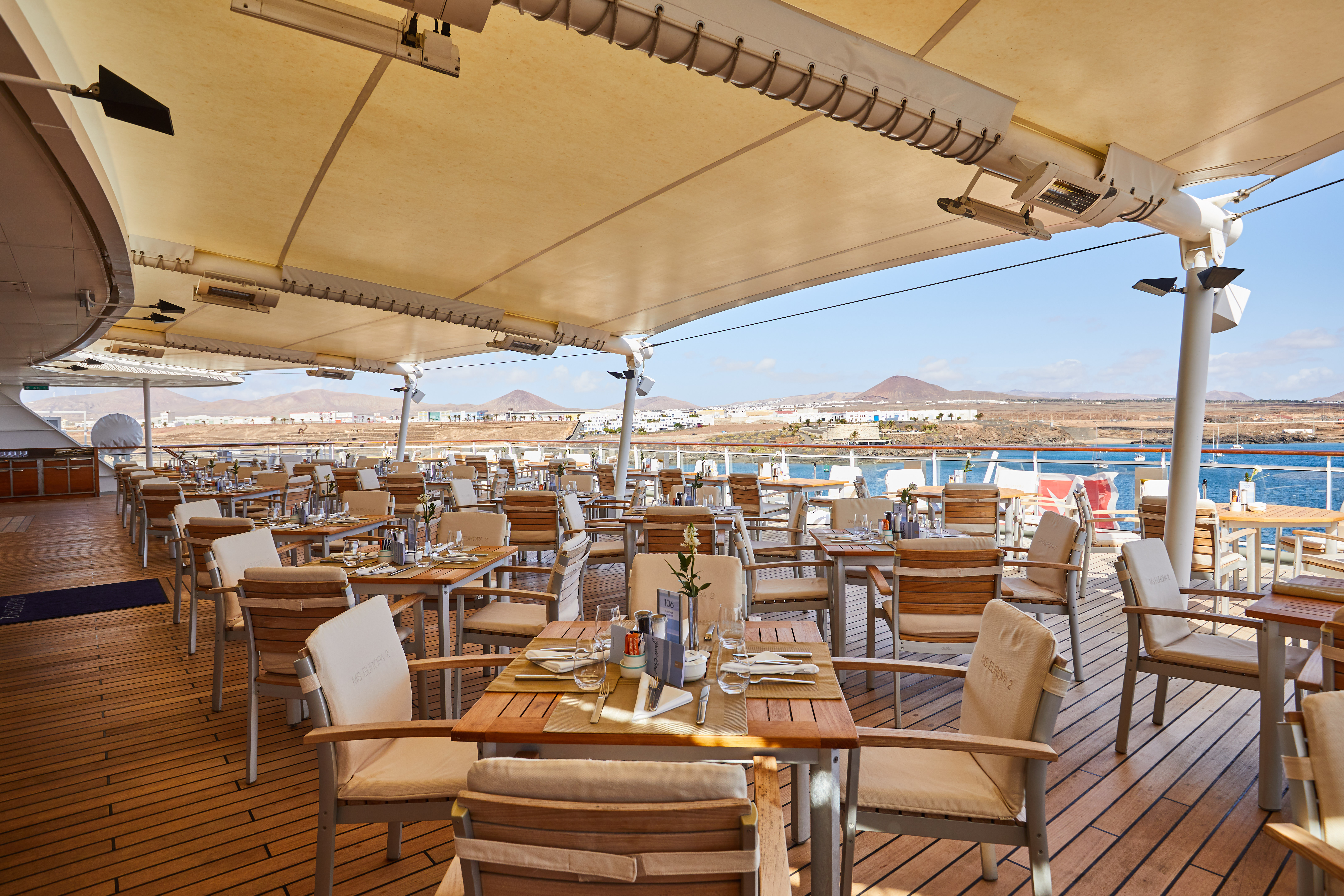 Terrassen på Yacht Club