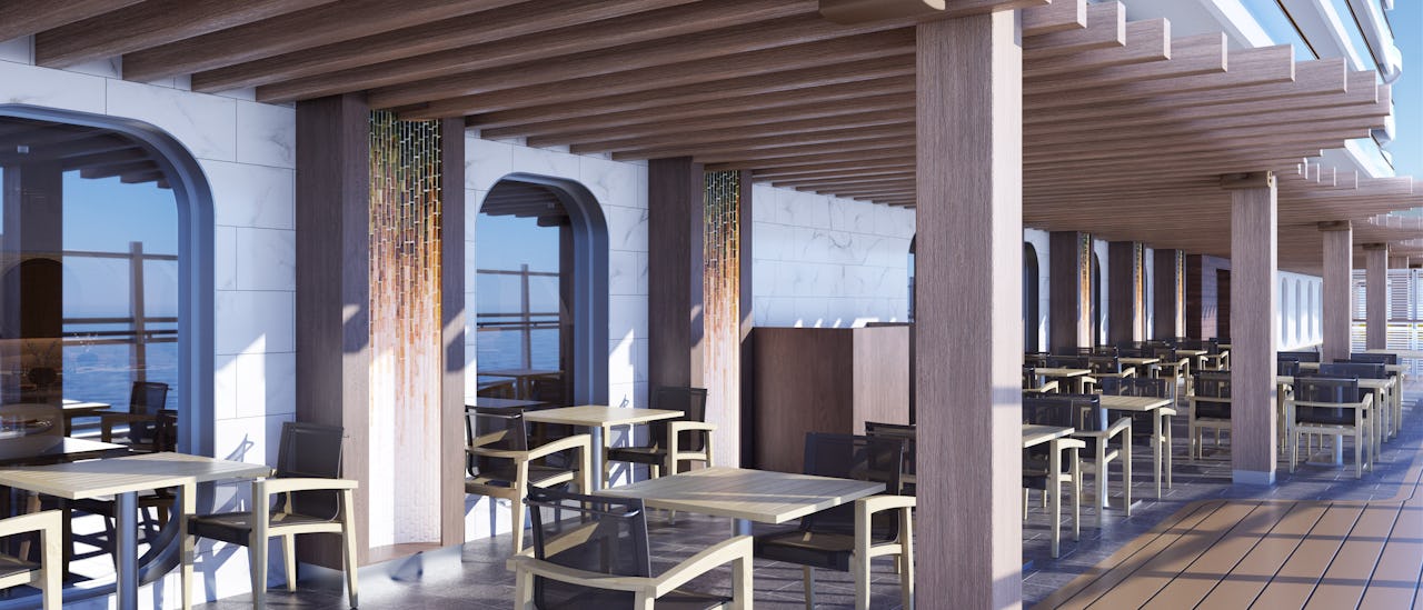 Ocean Boulevard erbjuder ett stort utbud av restauranger och barer