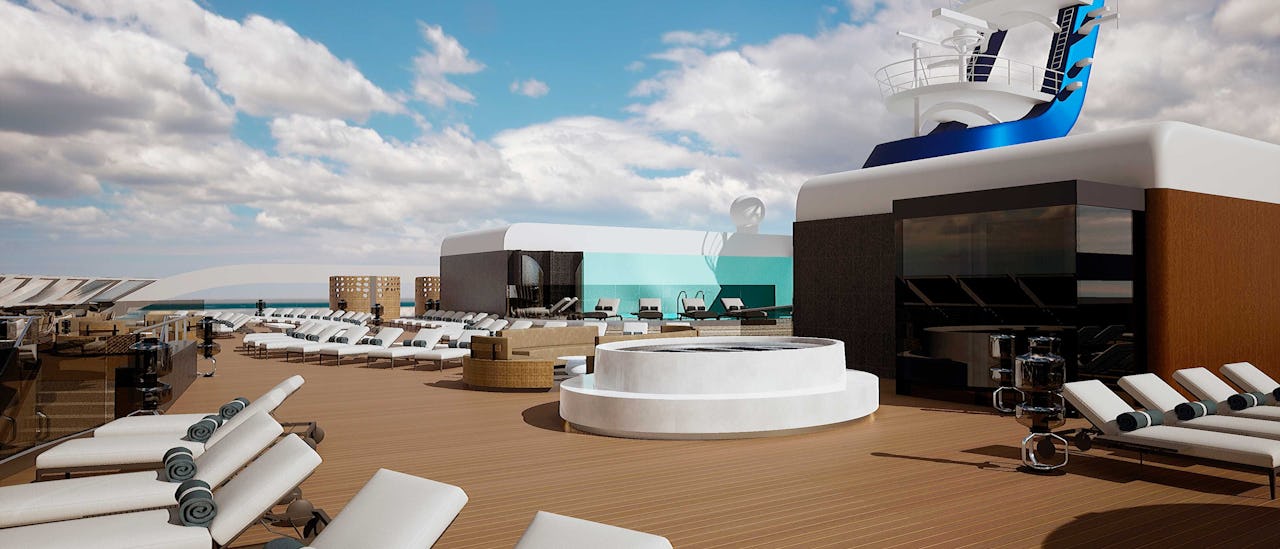 Yacht Club erbjuder en privat upplevelse inklusive en restaurang, lounge, bar, pool och mer