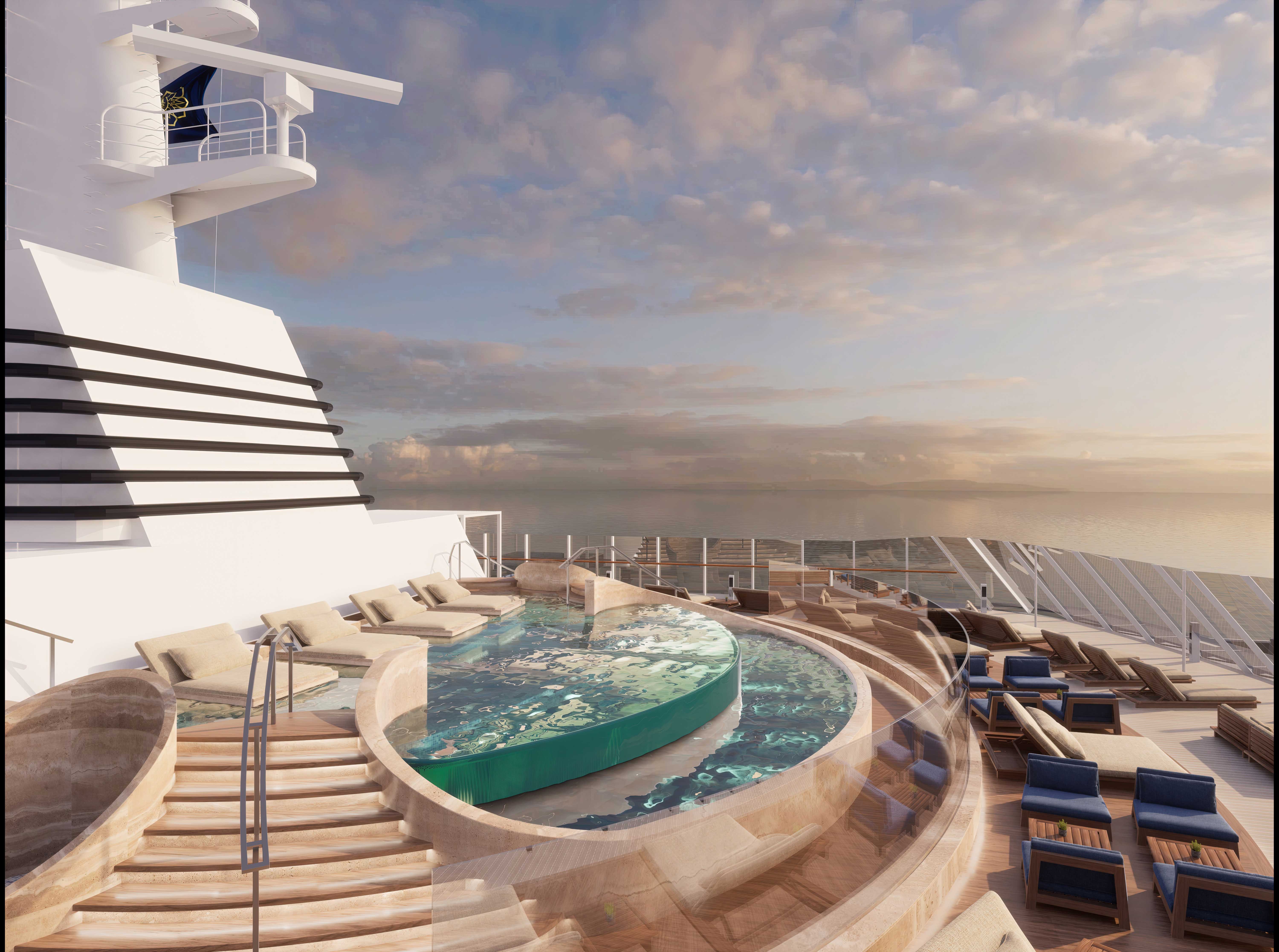 Helios Pool & Bar – en pool och lounge endast för vuxna, med panoramautsikt