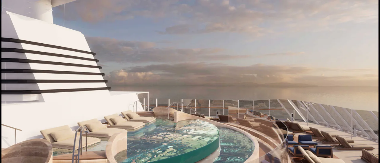 Helios Pool & Bar – en pool och lounge endast för vuxna, med panoramautsikt