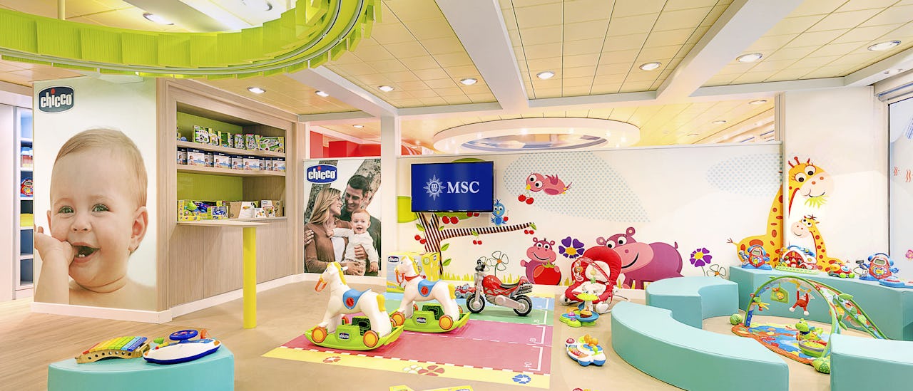Baby Club Àr designad för de yngsta gÀsterna