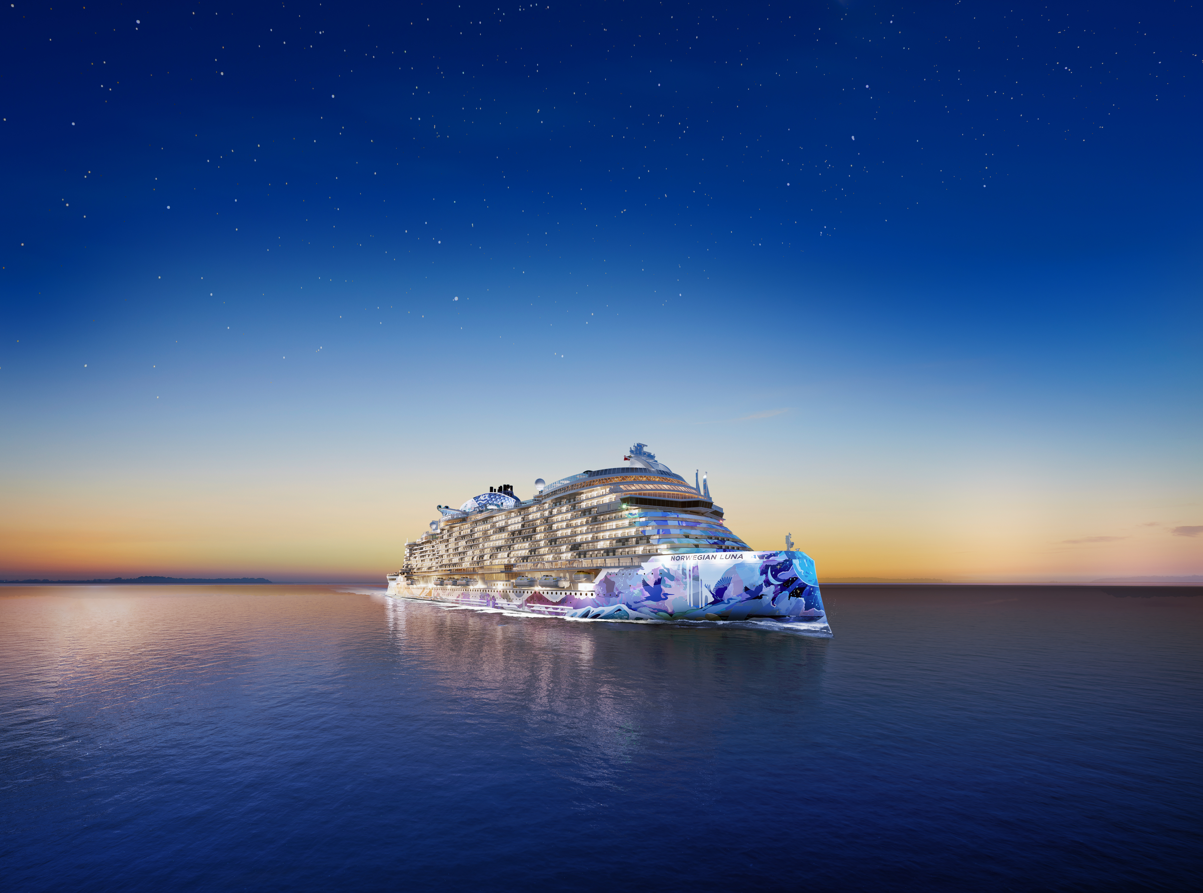 Norwegian Luna, Karibien