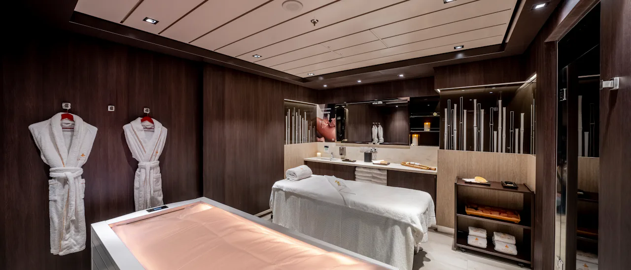 Koppla av på Aurea Spa