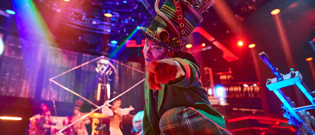 Carousel Productions at sea