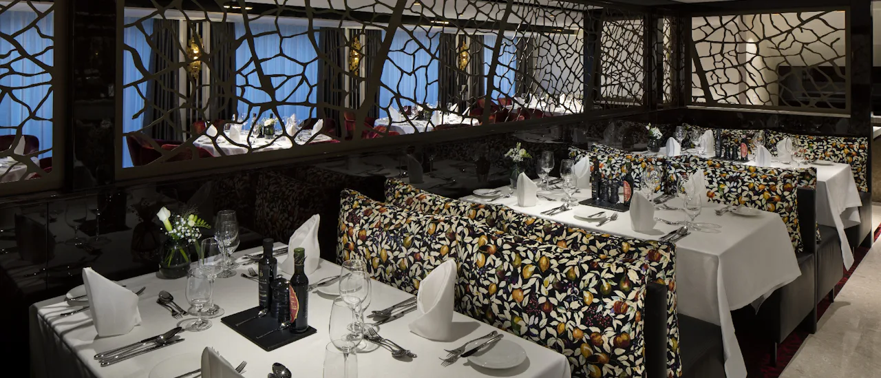 The Chef’s Table och huvudrestaurangen