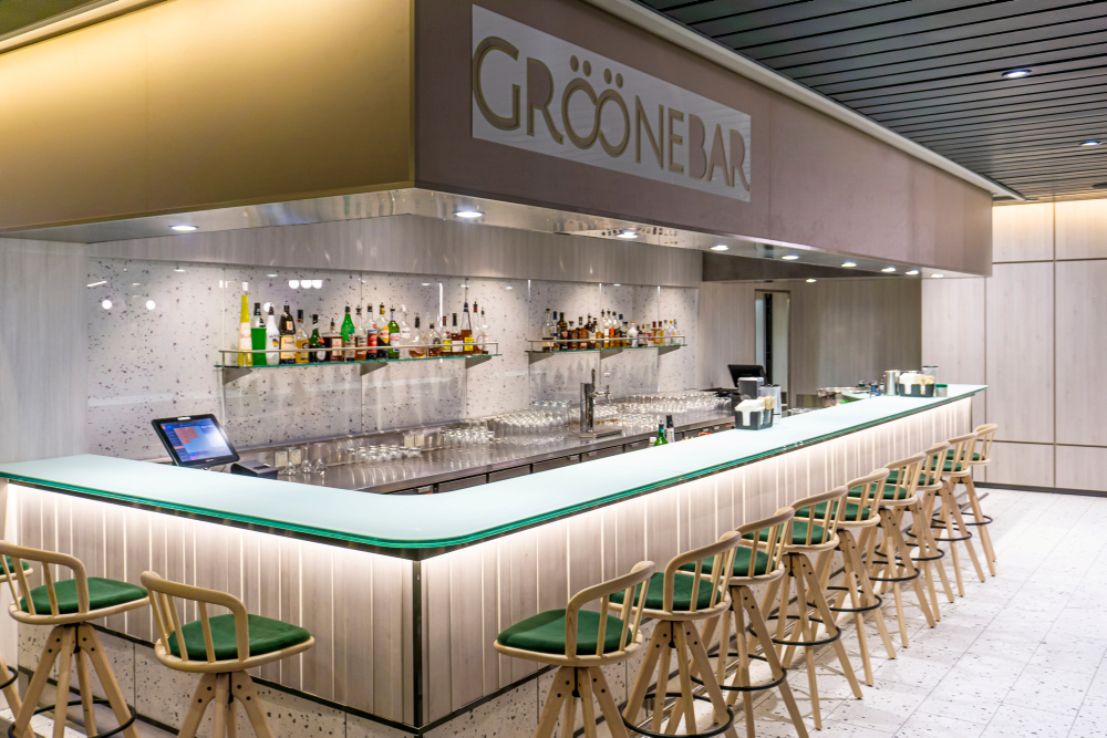 Grööne-baren är den perfekta platsen för något gott att dricka före eller efter teaterföreställningen