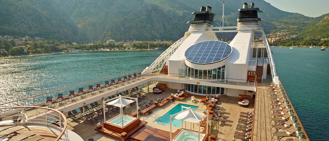 Pool deck