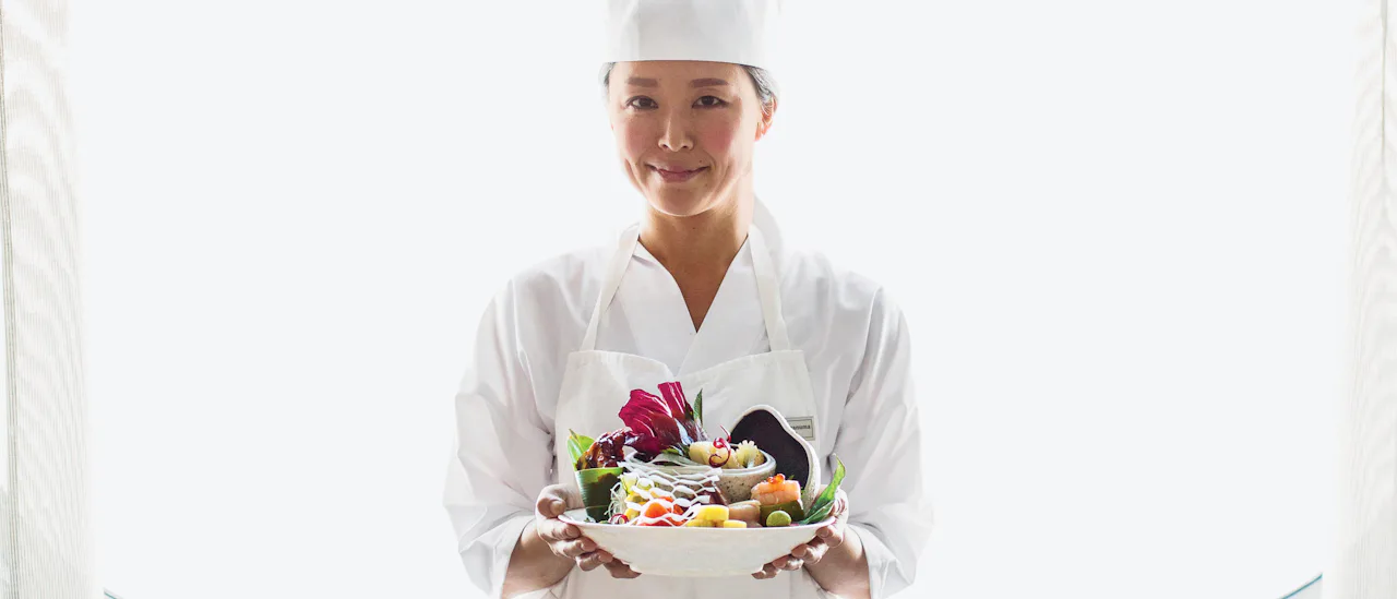 The Club erbjuder sushi på beställning varje kväll