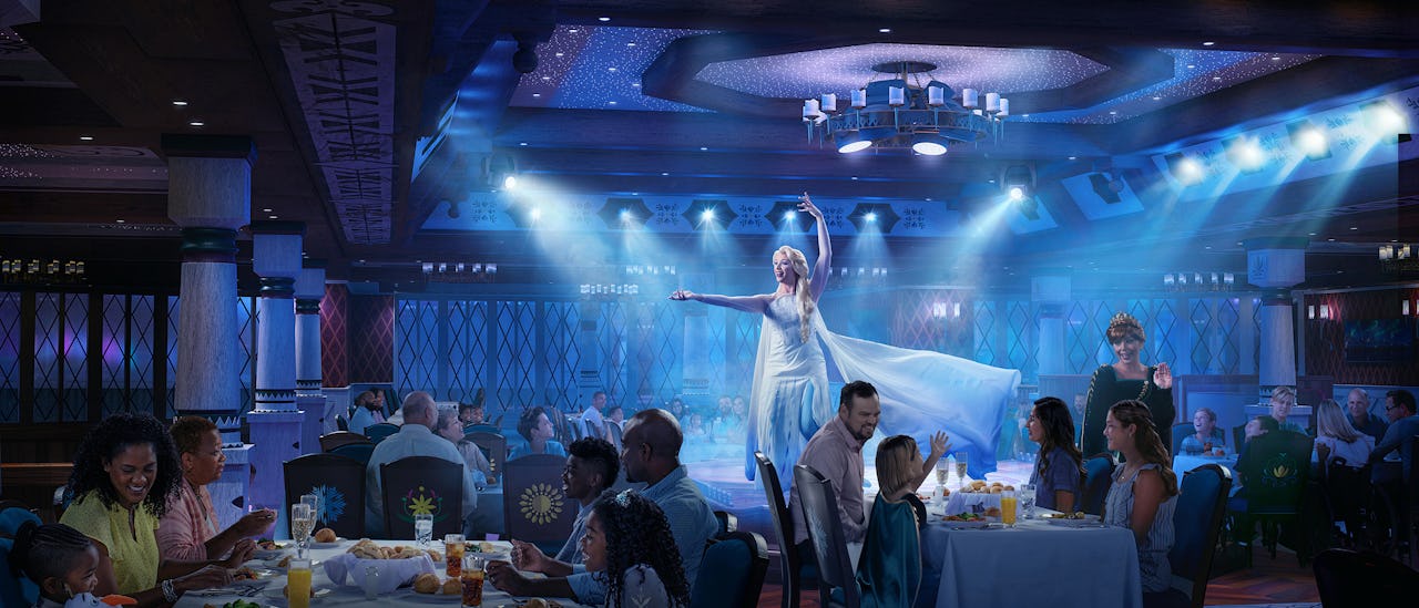 Ät middag i det magiska kungariket Arendelle