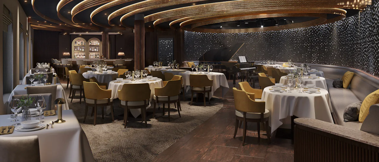 Silver Note är en exklusiv bar och lounge i jazzklubbsstil med 1920-talstema samt en restaurang som endast serverar middag