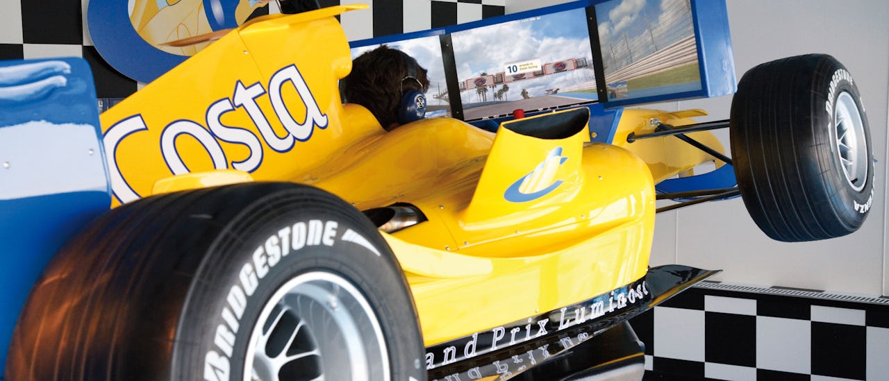 Adrenalinframkallande formula 1-simulator