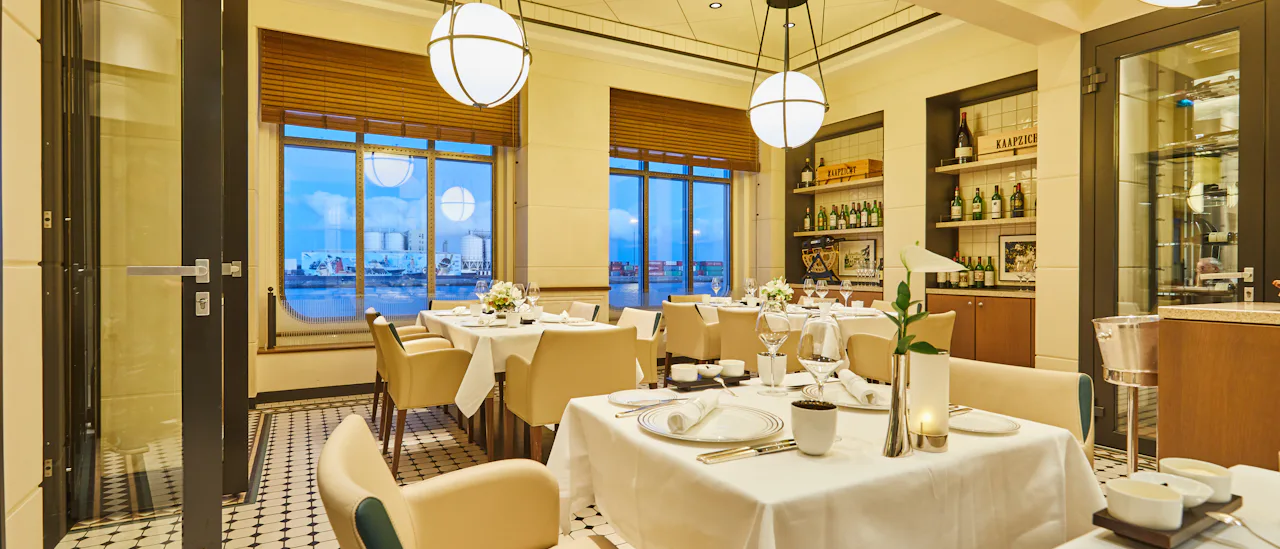 Fransk à la carte på restaurang Tarragon