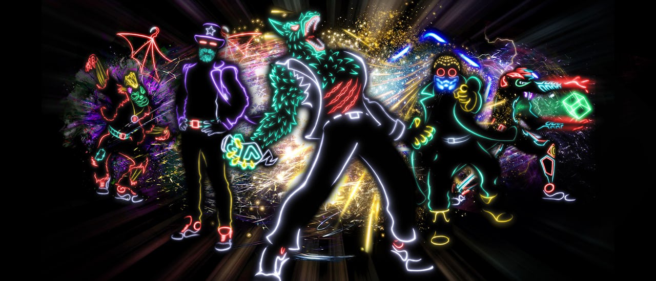 "Light Balance Universe"- spektakulär underhållning av dansteamet Light Balance