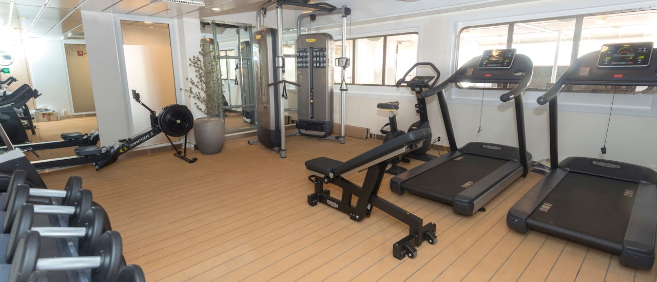 Träna på gymmet