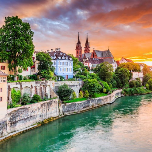 Flodkryssning på Rhen från Amsterdam till Basel