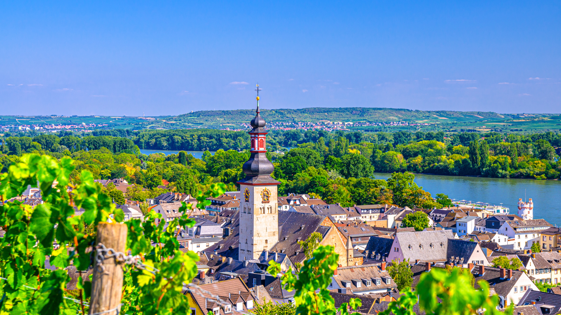 Flodkryssning på Rhen