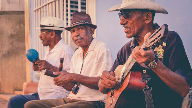 levande musik på Kubas gator