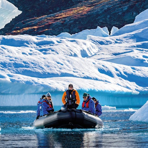 Sätt foten på Antarktis