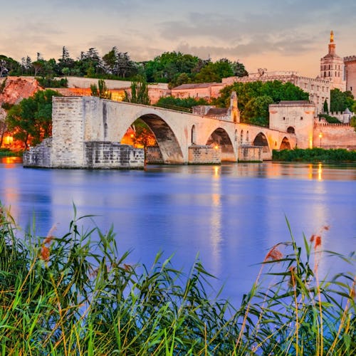 Flodkryssning på Rhône i Provence