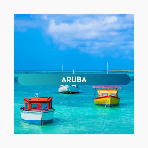 aruba kryssning i södra karibien