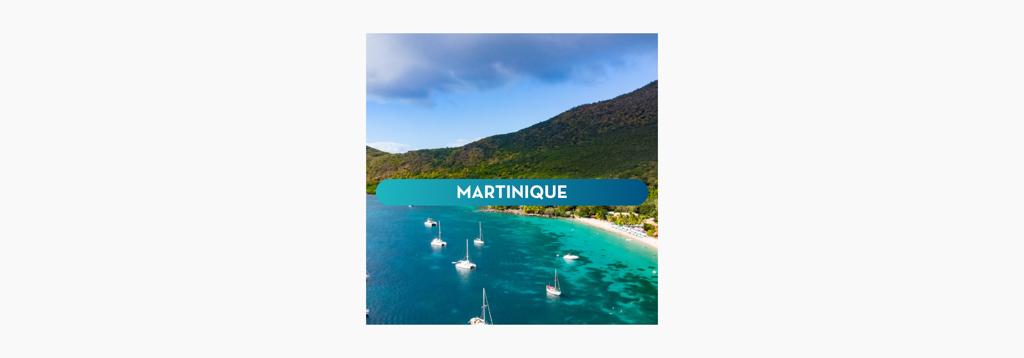 Martinique kryssning i södra karibien