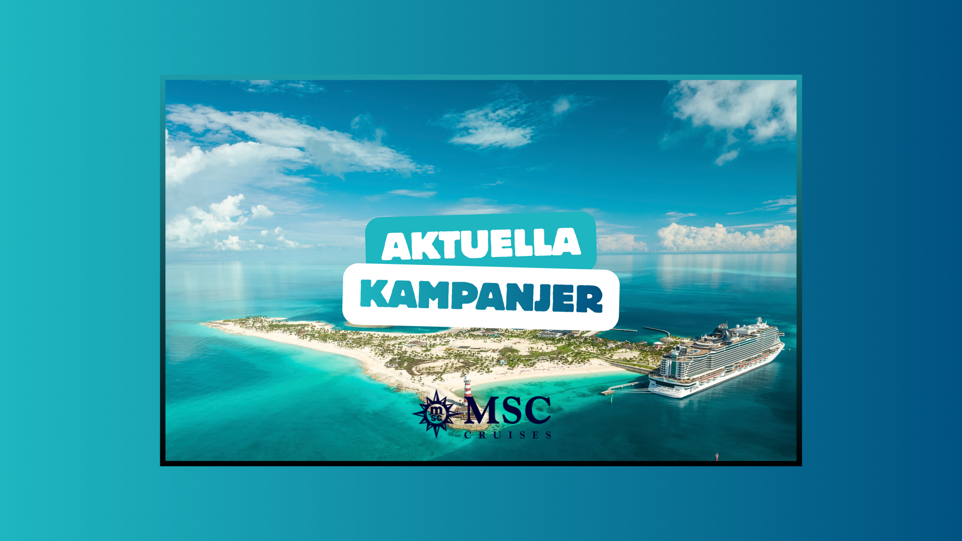 MSC aktuella kampanjer hos Kryssningar.se