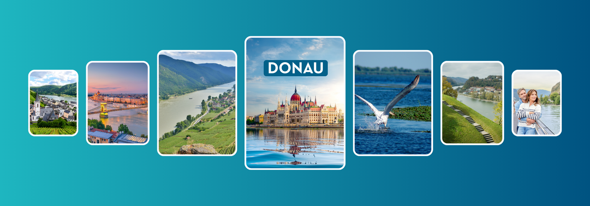 Flodkryssning på Donau med lyxigt fartyg