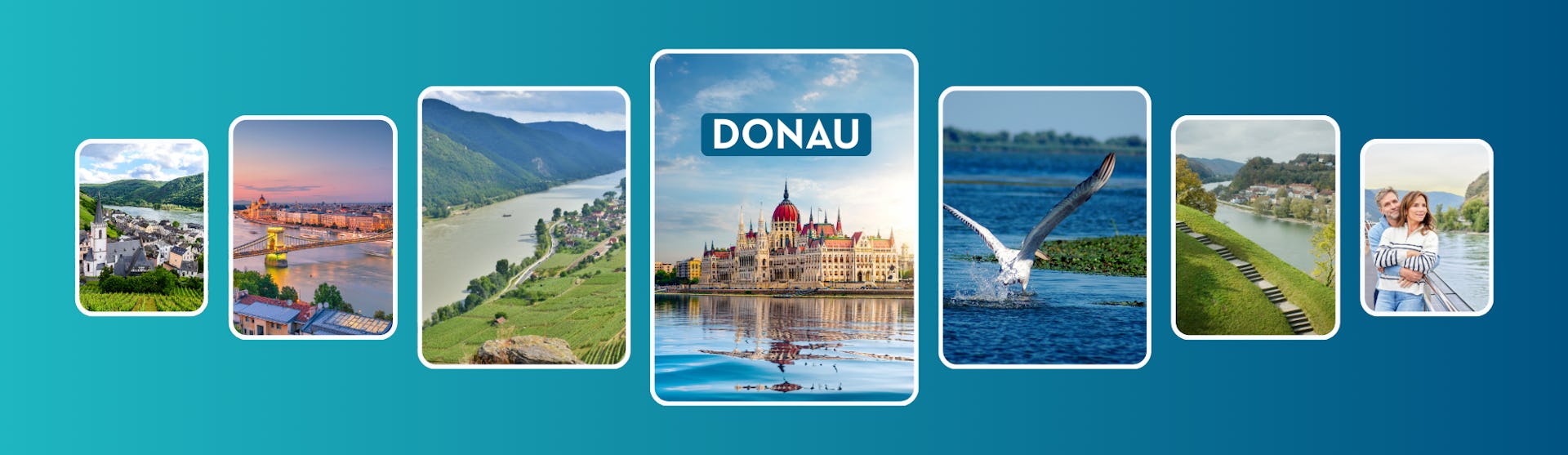 Flodkryssning på Donau med lyxigt fartyg