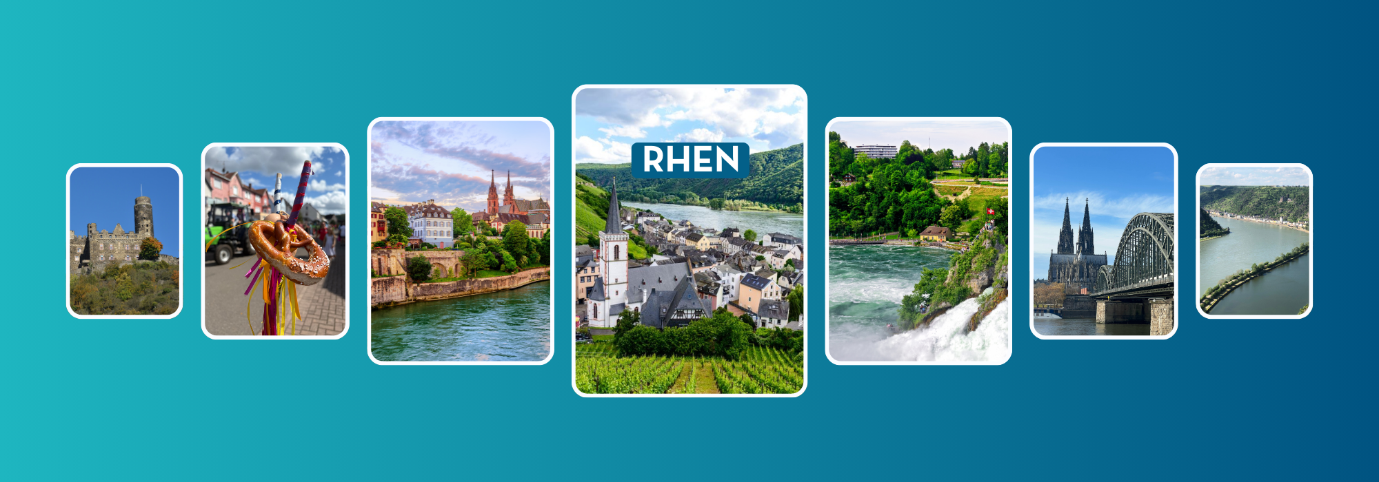 Flodkryssning på Rhen