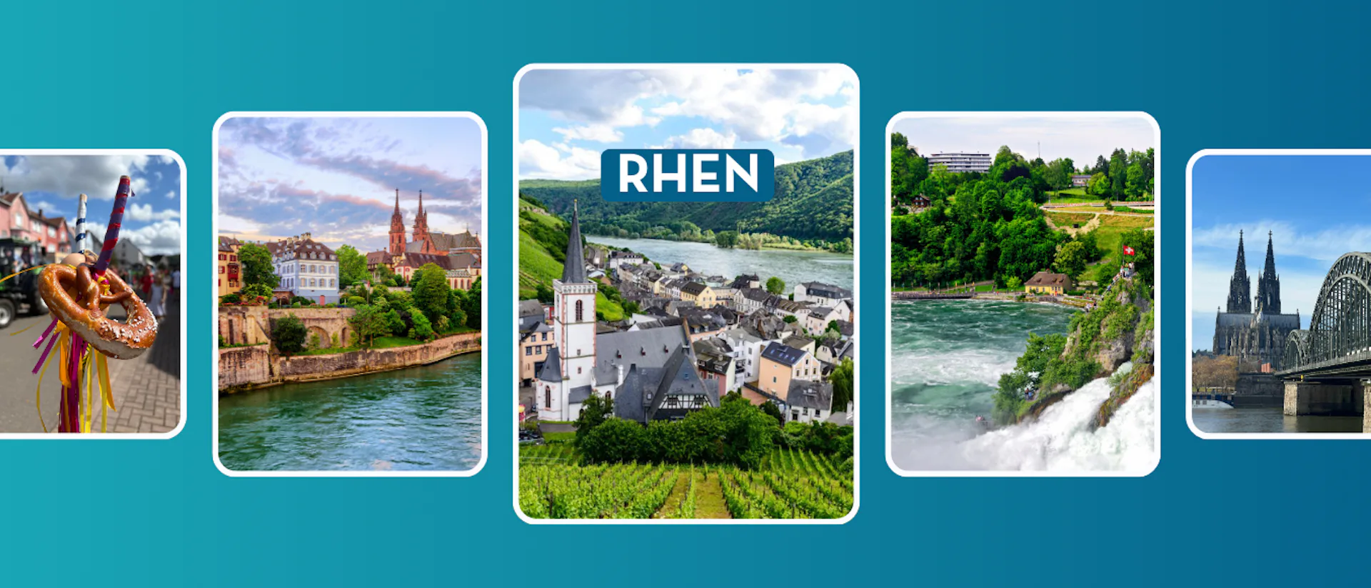 Flodkryssning på Rhen