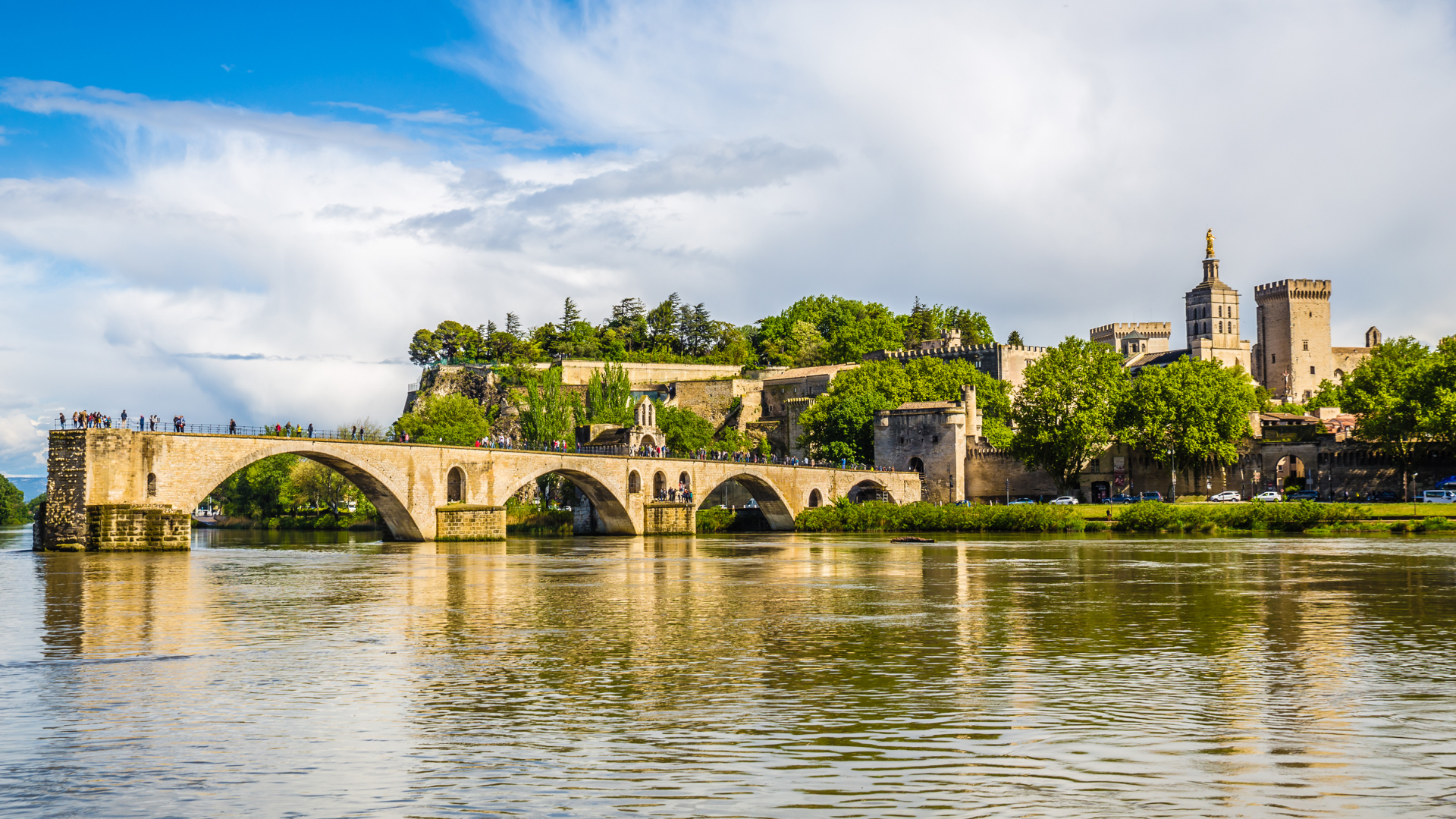 Flodkryssning på Rhone