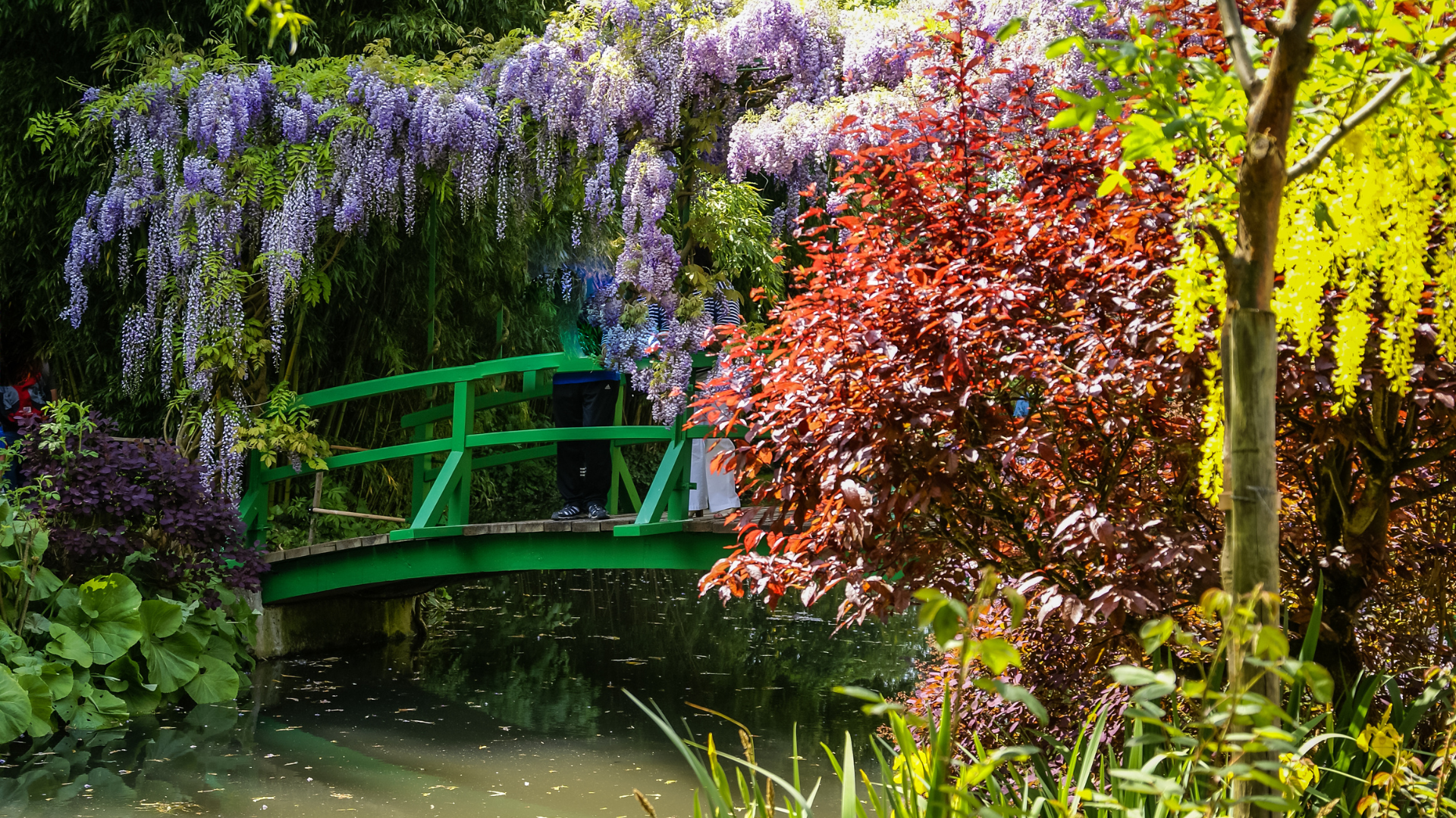 Giverny Frankrike Seine