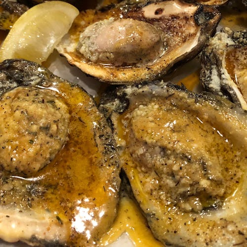 Charbroiled Oysters