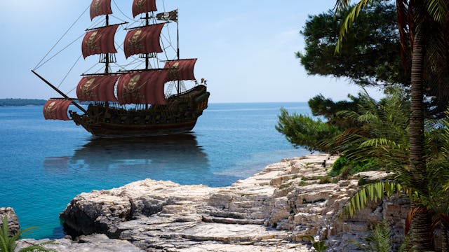 Piratskepp i Nordatlanten (Bahamas)