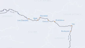 Karta Donau