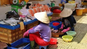 Lokal marknad Saigon